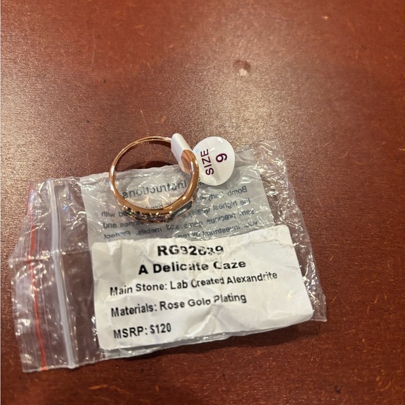 A Delicate Gaze: Rose Gold and Alexandrite: July 2025 - Picture 1 of 2